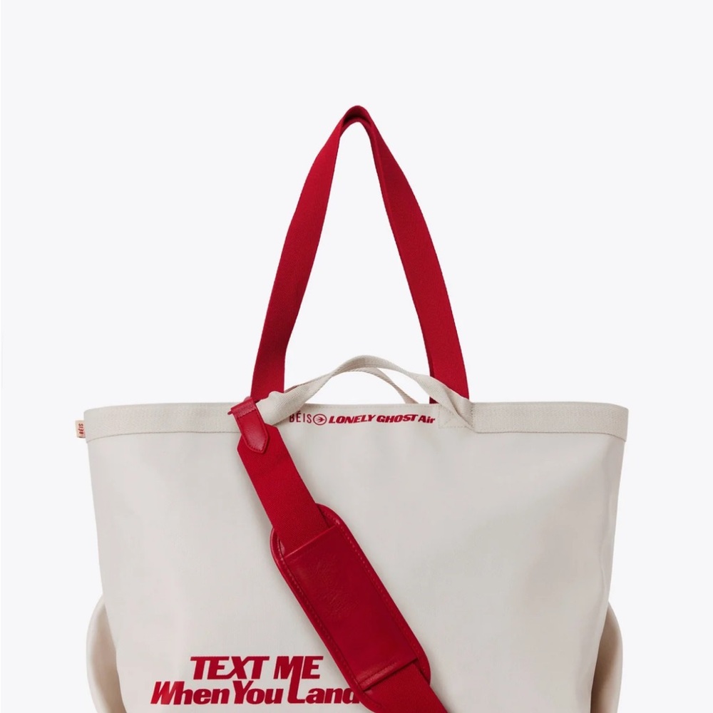 Beis x Lonely Ghost Text Me Tote